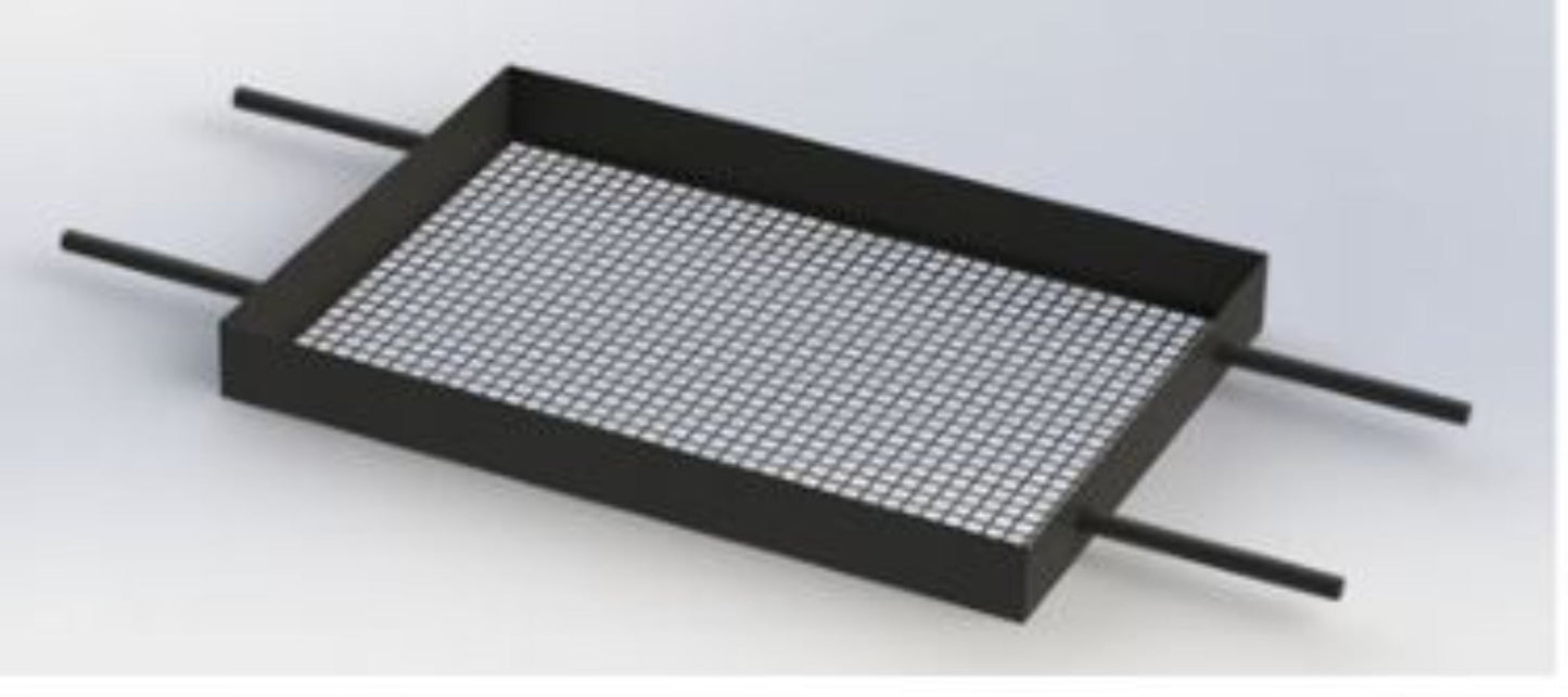 Aggregate Testing Equipments - Ballast Sieve 100x70x10cm - 20mm