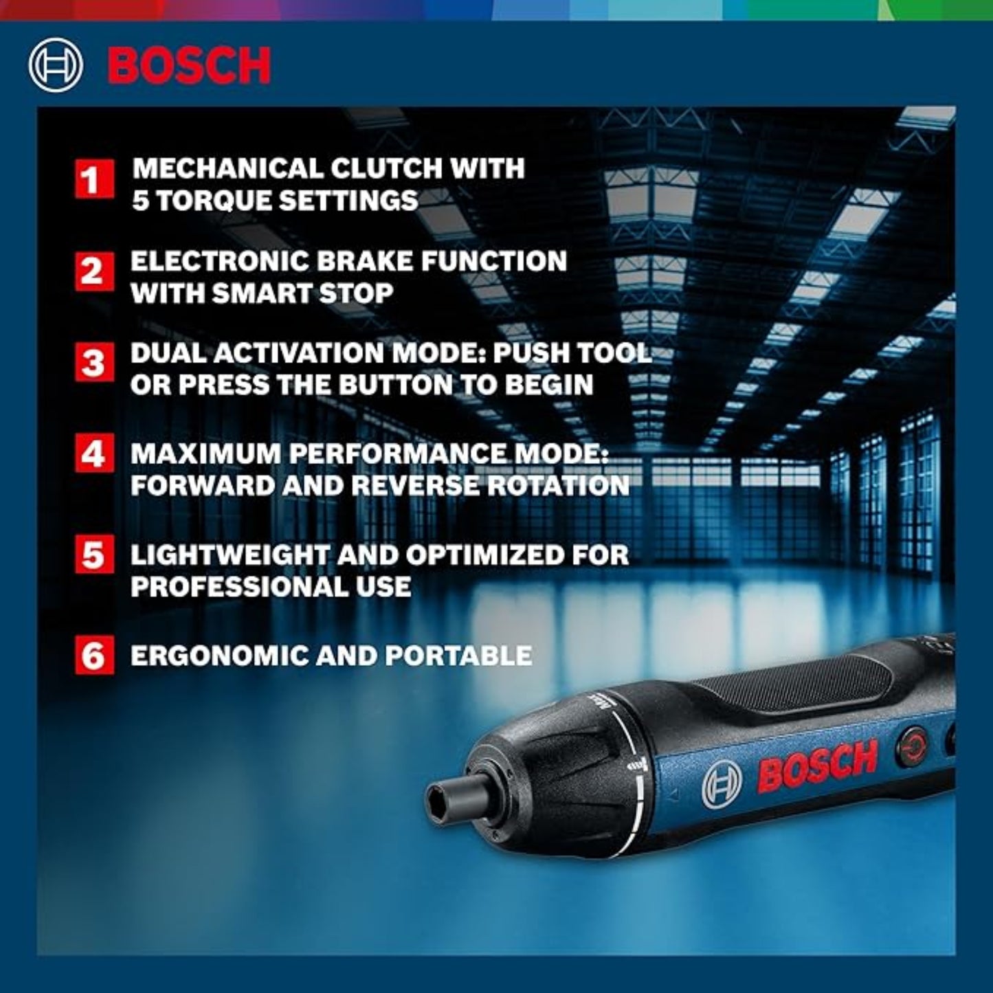Bosch GO 2.0 Kit Professional Screwdriver