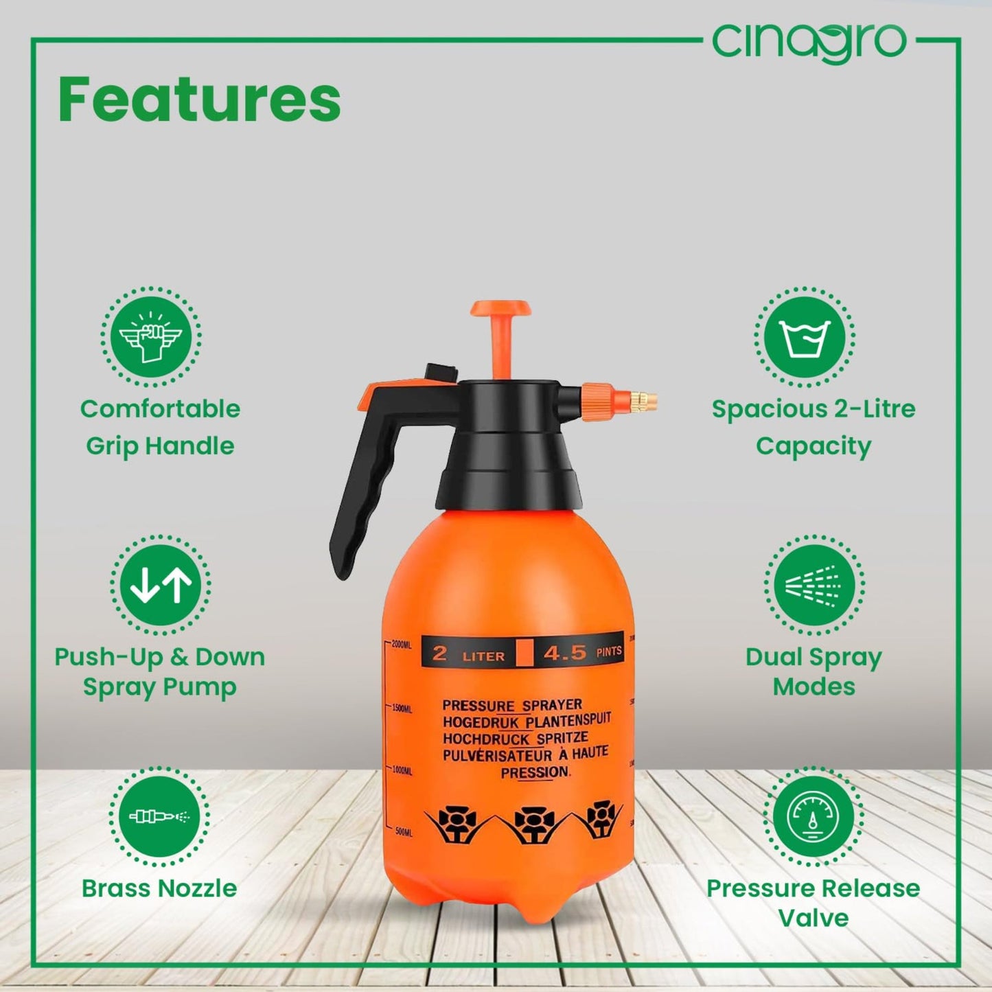 Product images are for illustrative purposes only. Actual product appearance, color, and texture may vary slightly due to factors such as screen calibration and manufacturing variances.