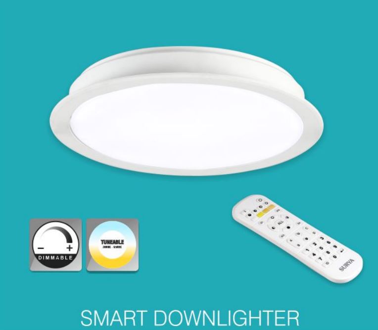 SURYA DOWNLIGHTERS (SMART) 15W SMART REMOTE