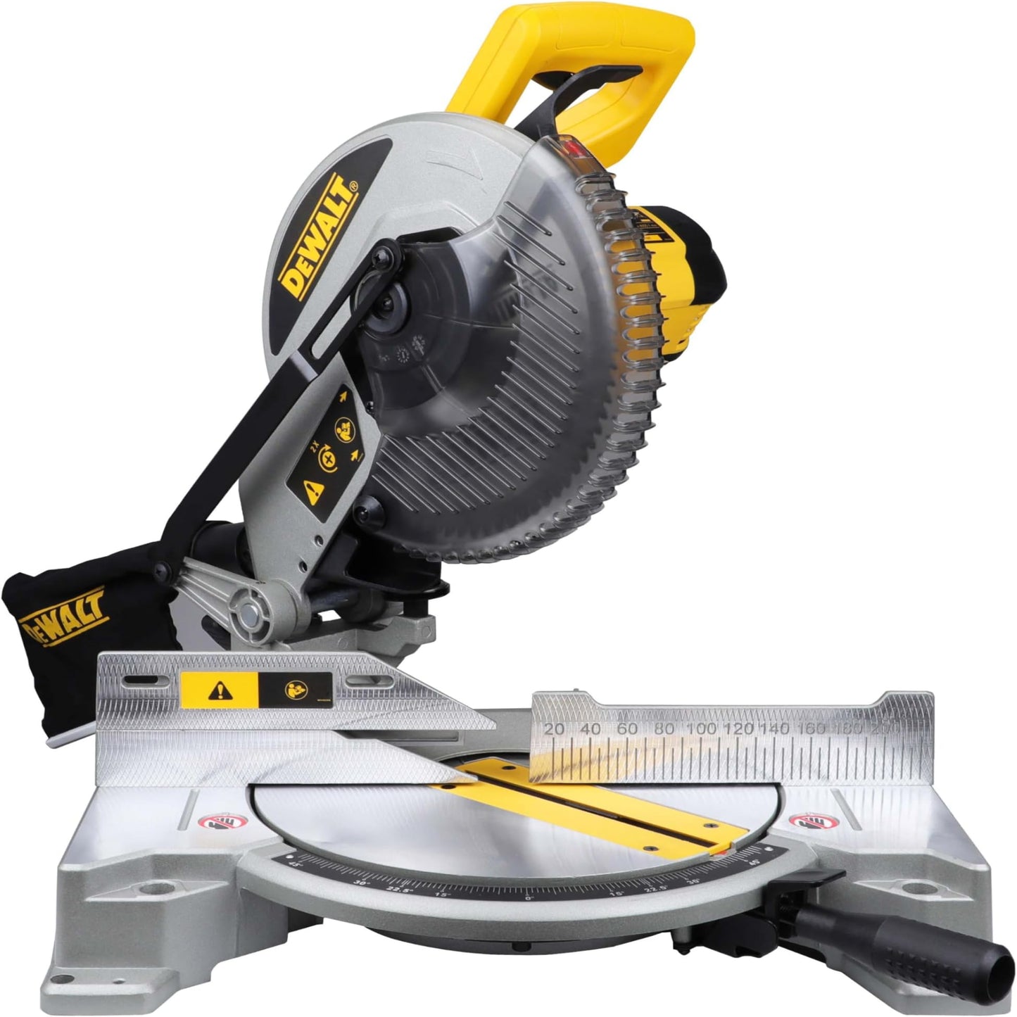 DeWALT DW714 10 Inch (254mm) Compound Mitre Saw | 1650W | 4600 RPM