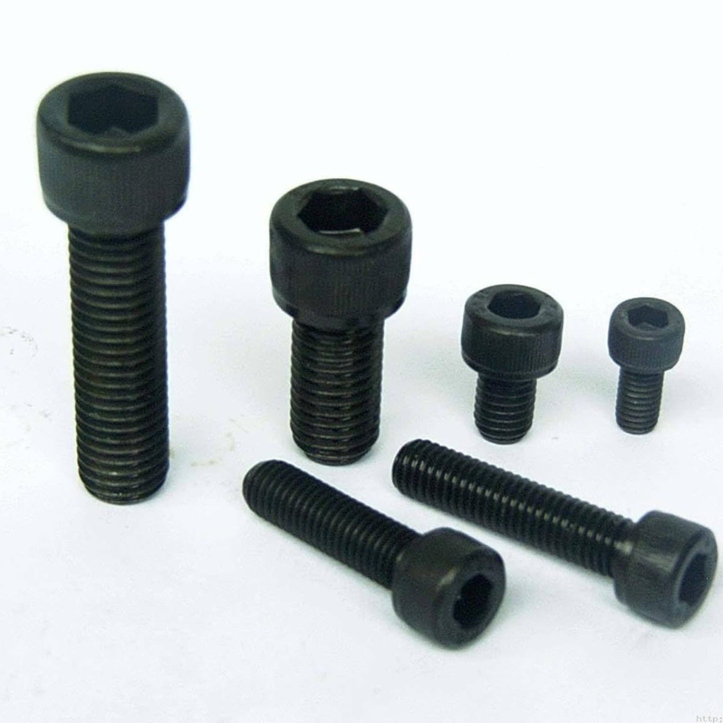 INVENTO NUTS & BOLTS LONG ALLEN SCREWS - BLACK ANODISED