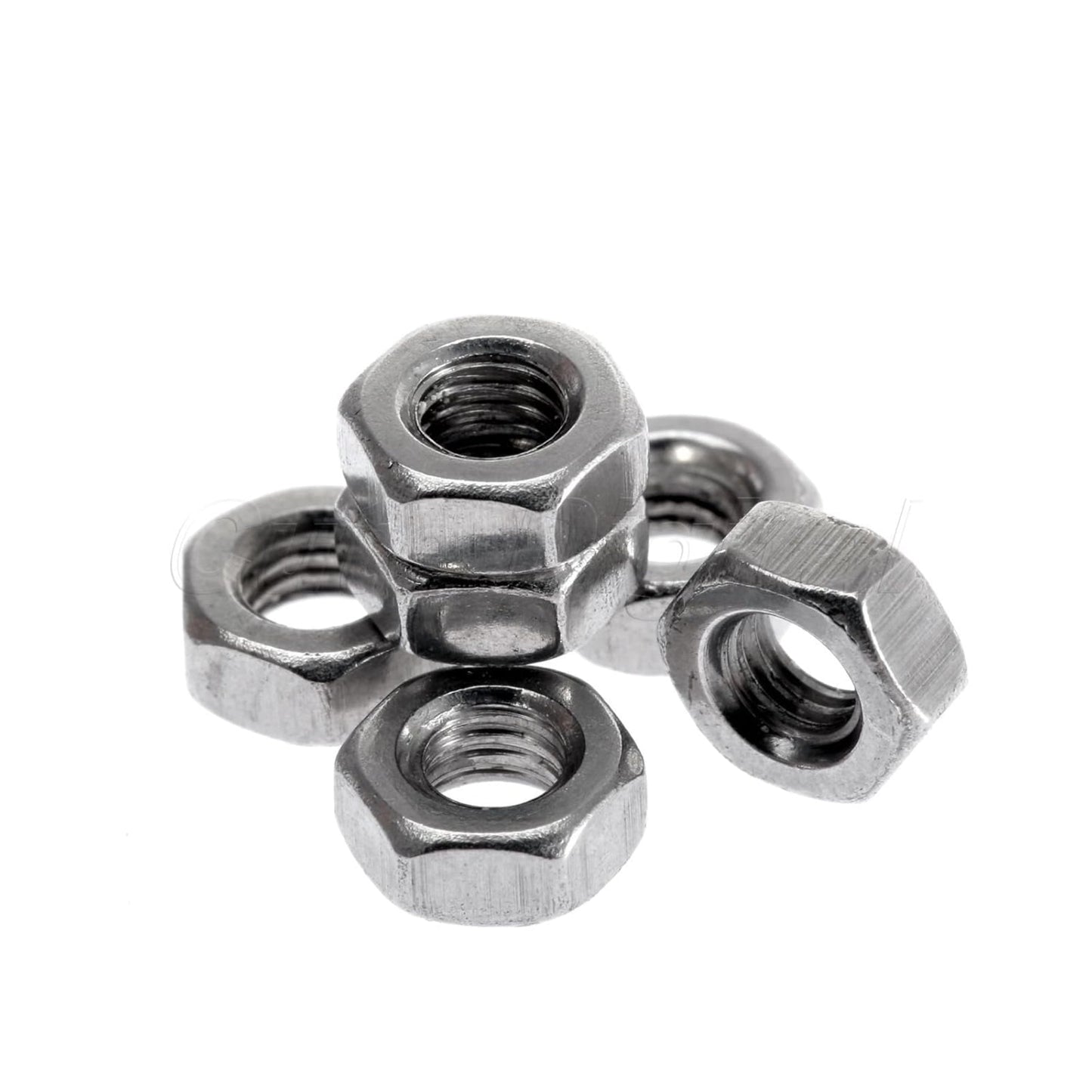 INVENTO NUTS & BOLTS M3 NUTS- ZINC PLATED