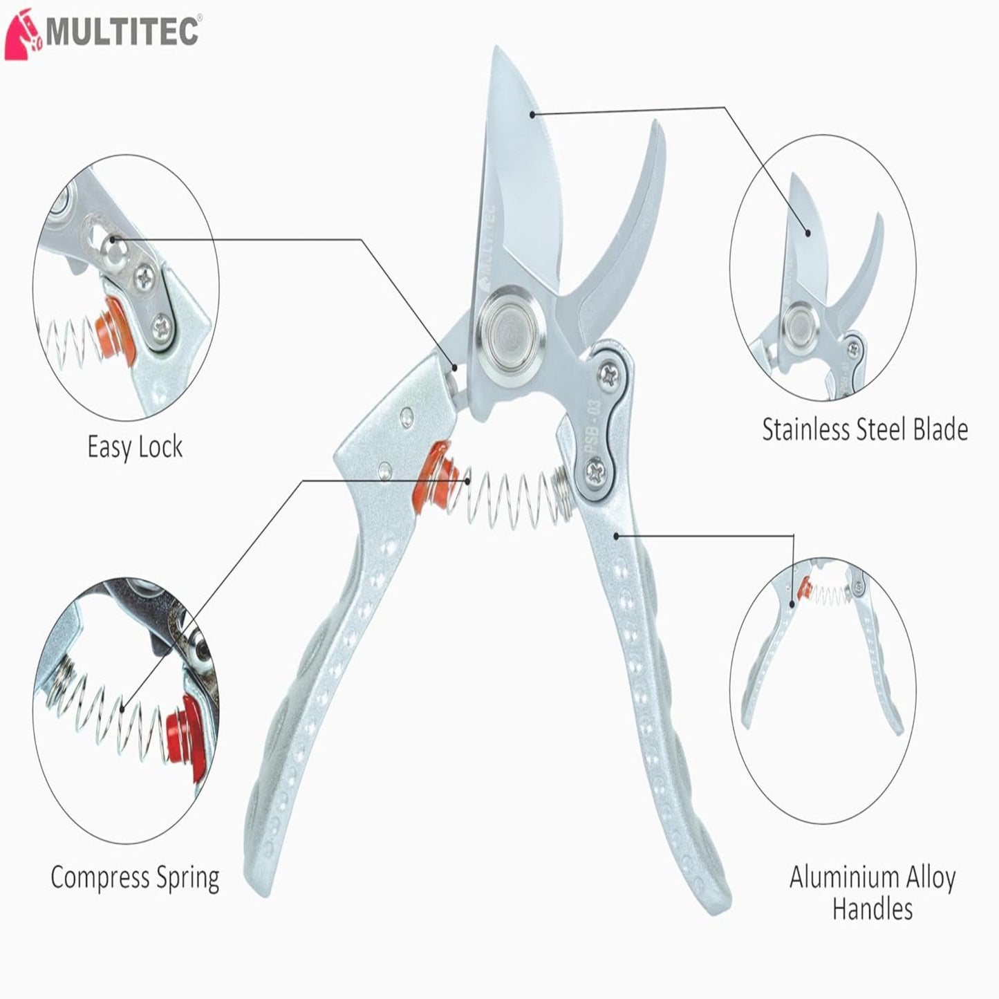 MULTITEC BYPASS SHEARS PSB03