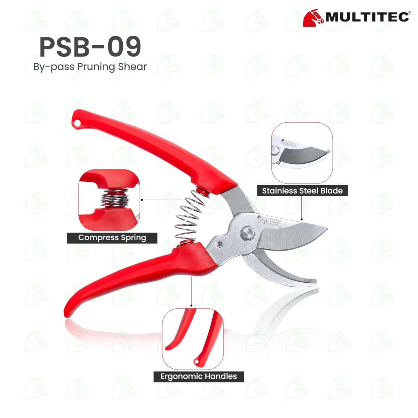 MULTITEC BYPASS SHEARS PSB09