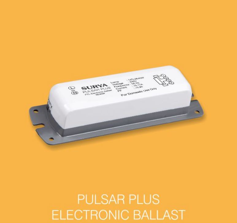 SURYA PULSAR PLUS ELECTRONIC BALLAST