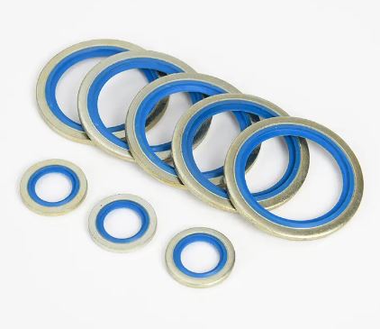 Rub-O-Tech Blue, 90 Dowty Washer 1/8"