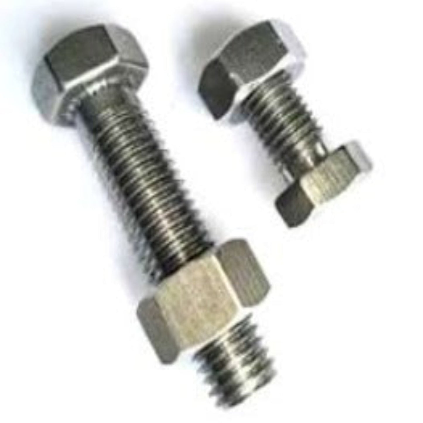 Stud with 2 Nuts & 2 Spring Washers – SA320 Gr B8M with SS304 Washer