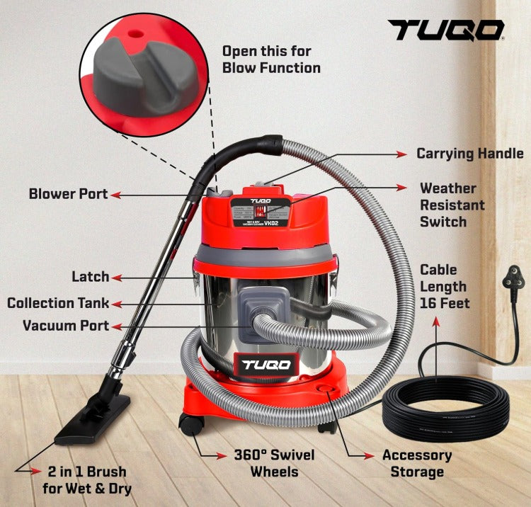 Wet and Dry Vacuum Cleaner VK03