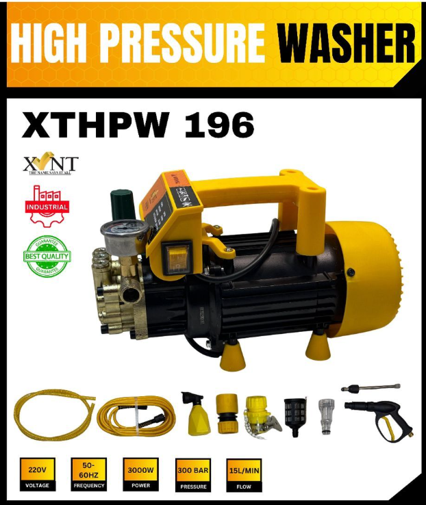 High Pressure Washer 3000 Watts XTHPW 196