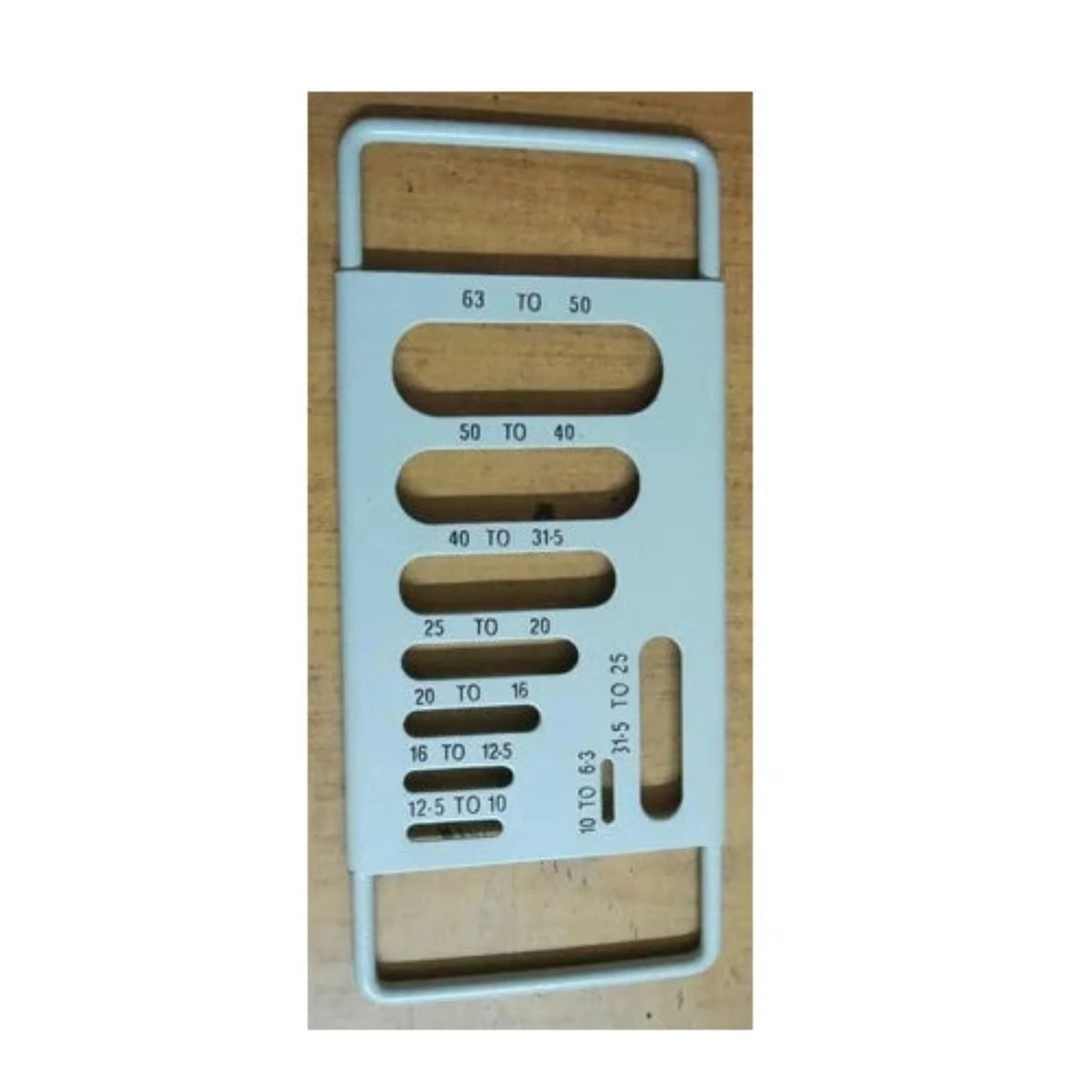Flakiness Index Gauge