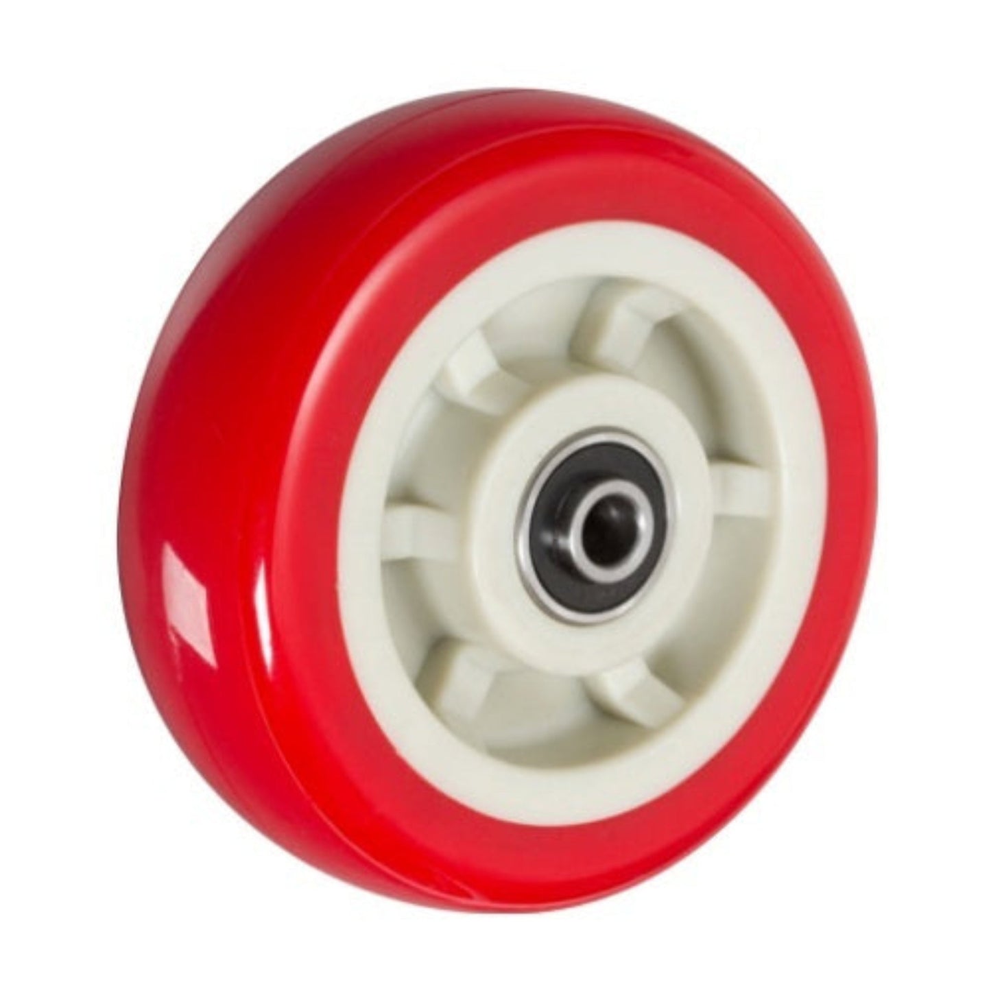 Red Pu Caster Wheel