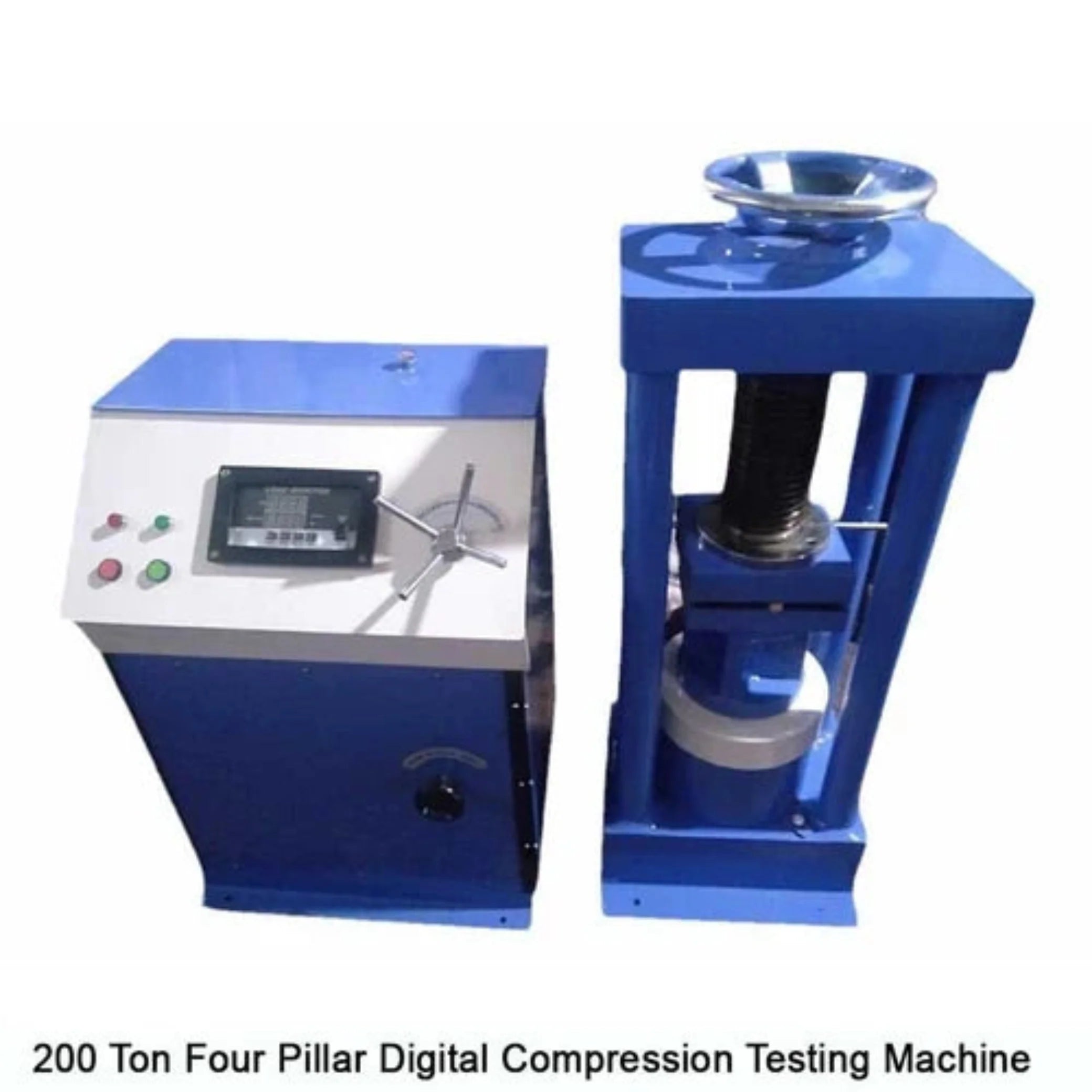 200 Ton Digital Compression Testing Machine | Four Pillar Design ...