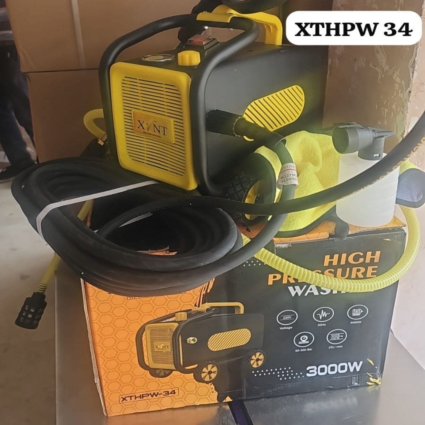 XLNT HIGH PRESSURE WASHER XTHPW 34