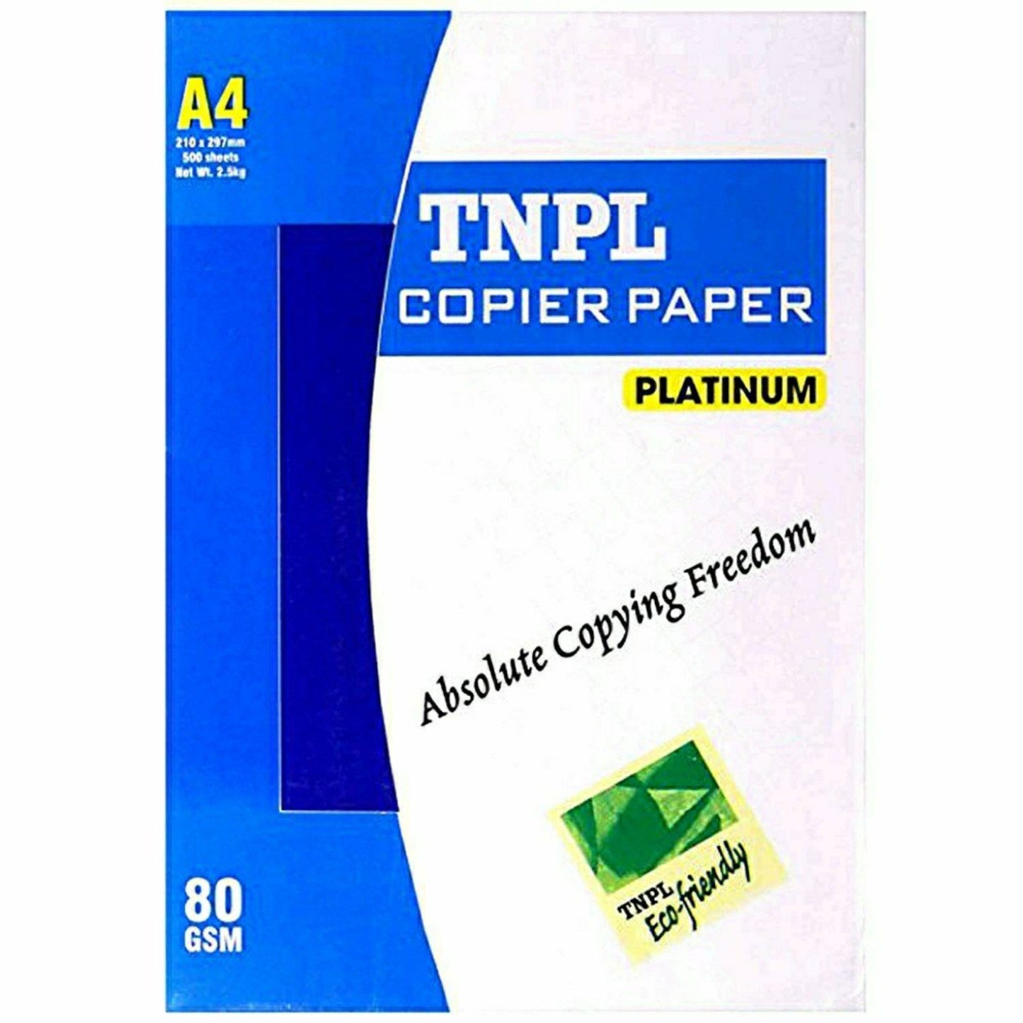 TNPL Copier A4 Paper 80 GSM| Premium Multipurpose Printing Paper for Printer, Copier & Office Use