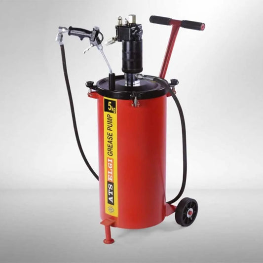 ATS ELGI Hand Operated Grease Pump – 5kg - High-Pressure Manual Grease Bucket for Industrial Lubrication