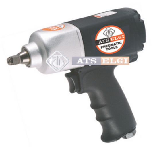 ELGI 1/2" Impact Wrench Twin Dog Clutch, 680 Nm Max Torque, Heavy Duty Air Tool