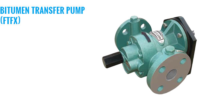 ROTOFLUID PUMPS (GEAR PUMPS) BITUMEN TRANSFER PUMPS (FTFX)