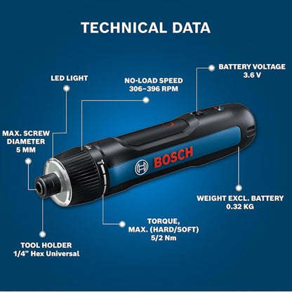 Bosch GO 3.0 Kit Professional Screwdriver