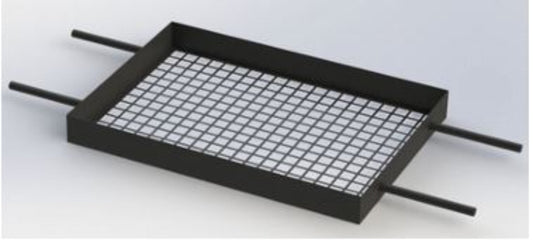 Aggregate Testing Equipments - Ballast Sieve 100x70x10cm - 40mm