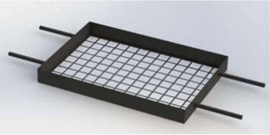 Aggregate Testing Equipments - Ballast Sieve 100x70x10cm - 65mm