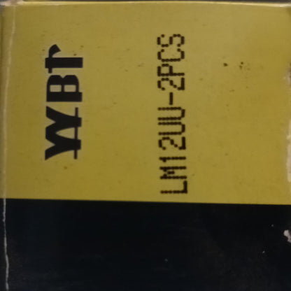 WBT Japan LM12UU Linear Motion Ball Bushing – 12mm Linear Bearing for Smooth Shaft Support