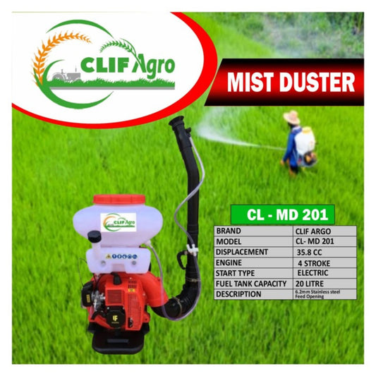 CLIF AGRO Mist Duster CL-MD 201 – 4-Stroke Electric Start