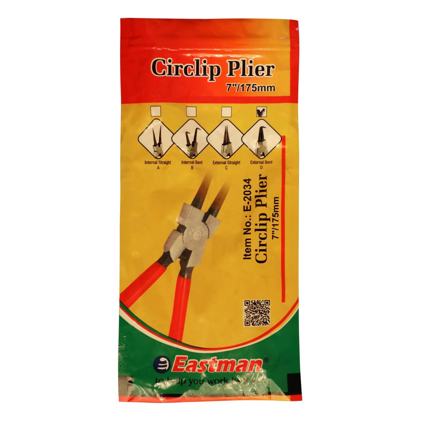 Eastman Internal Circlip Plier – High Precision Snap Ring Plier for Professional Use