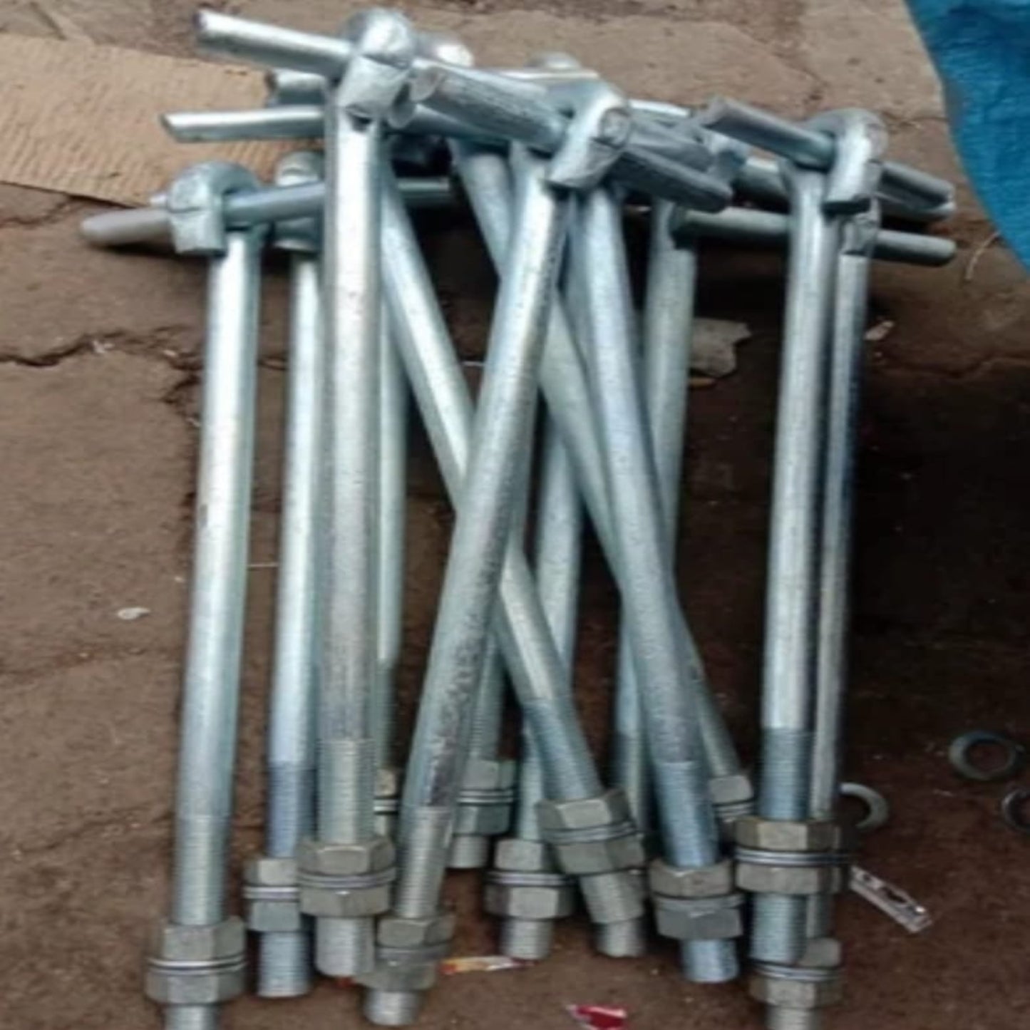 MS Foundation Bolt EN8 – High-Strength Steel Fastener