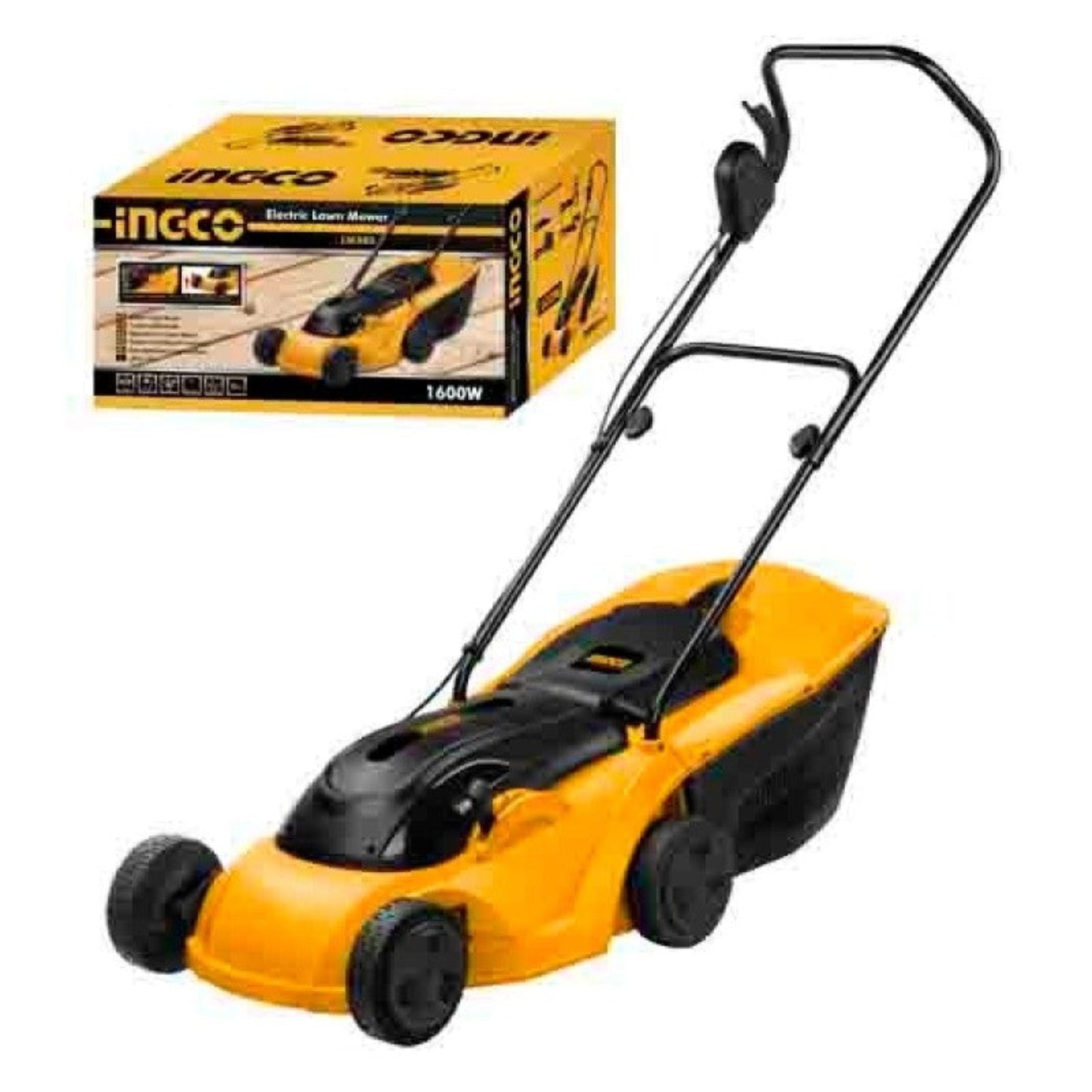 INGCO ELECTRIC LAWN MOWER 1600W 380MM [1PC] - LM383