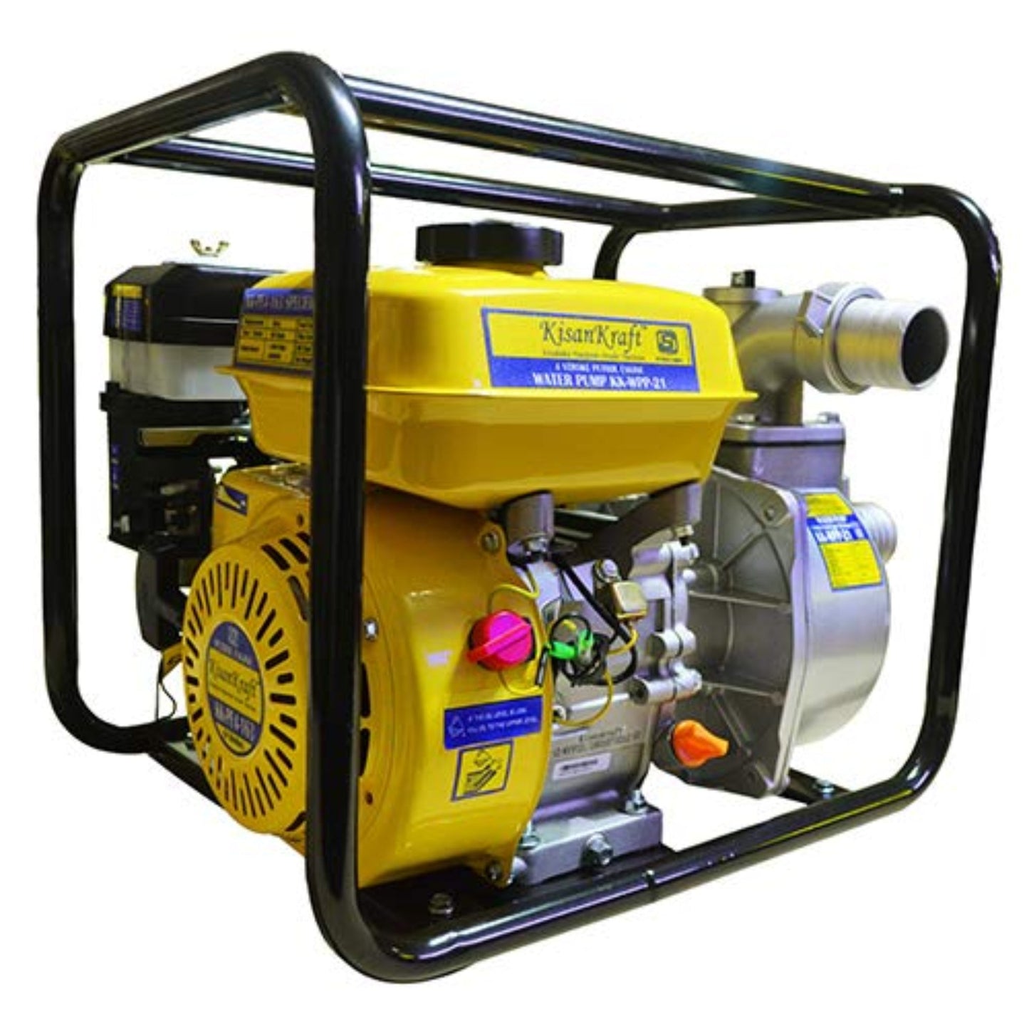 Kisankraft KK-WPP-21 – 1 HP Petrol Dewatering Pump (2" Outlet)