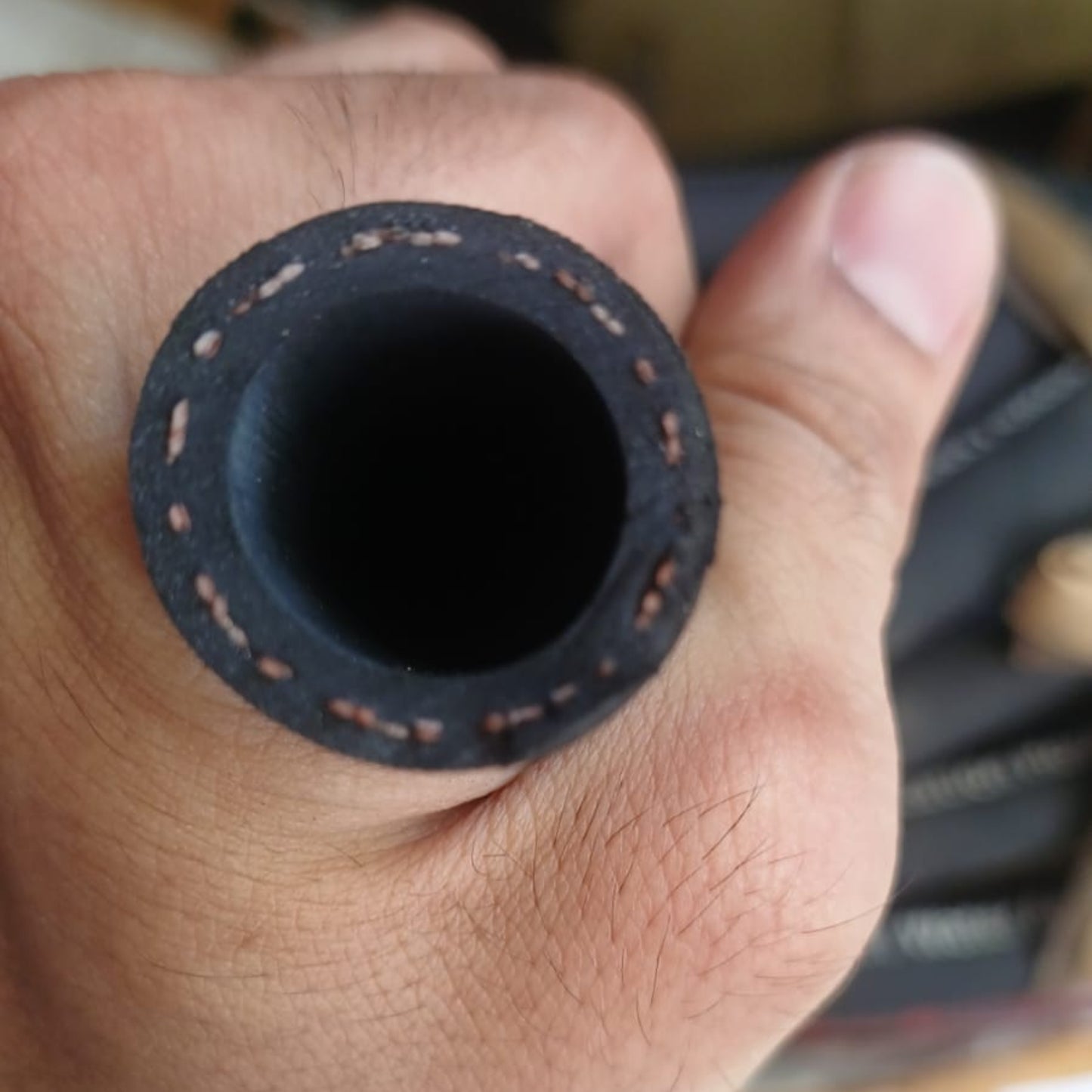 3/4" Food Grade Washing Hose, Sleek Black Color, High-quality Hydraulic Hoses
