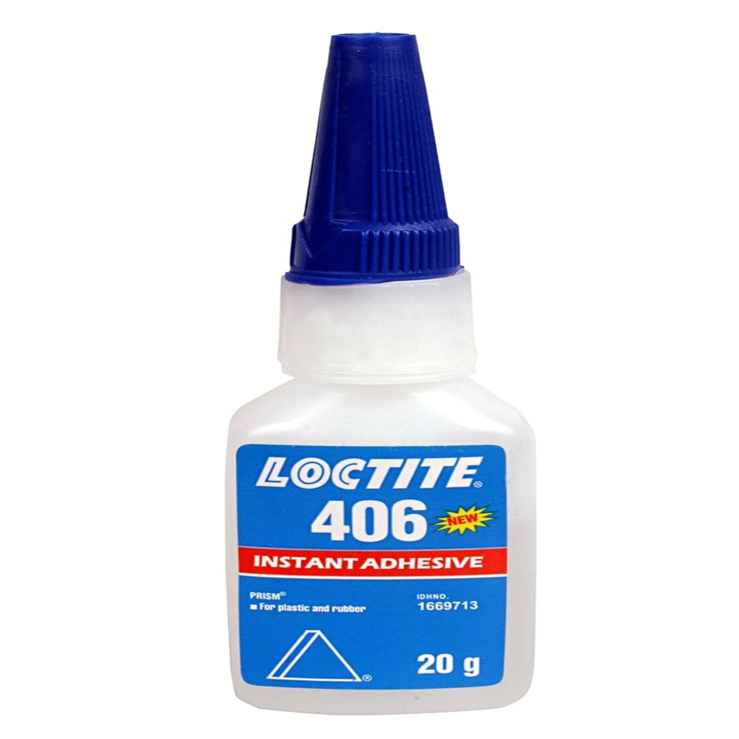 Loctite 406 Instant Adhesive 20 g – Low-Viscosity Fast-Bonding Glue for Rubber & Plastics