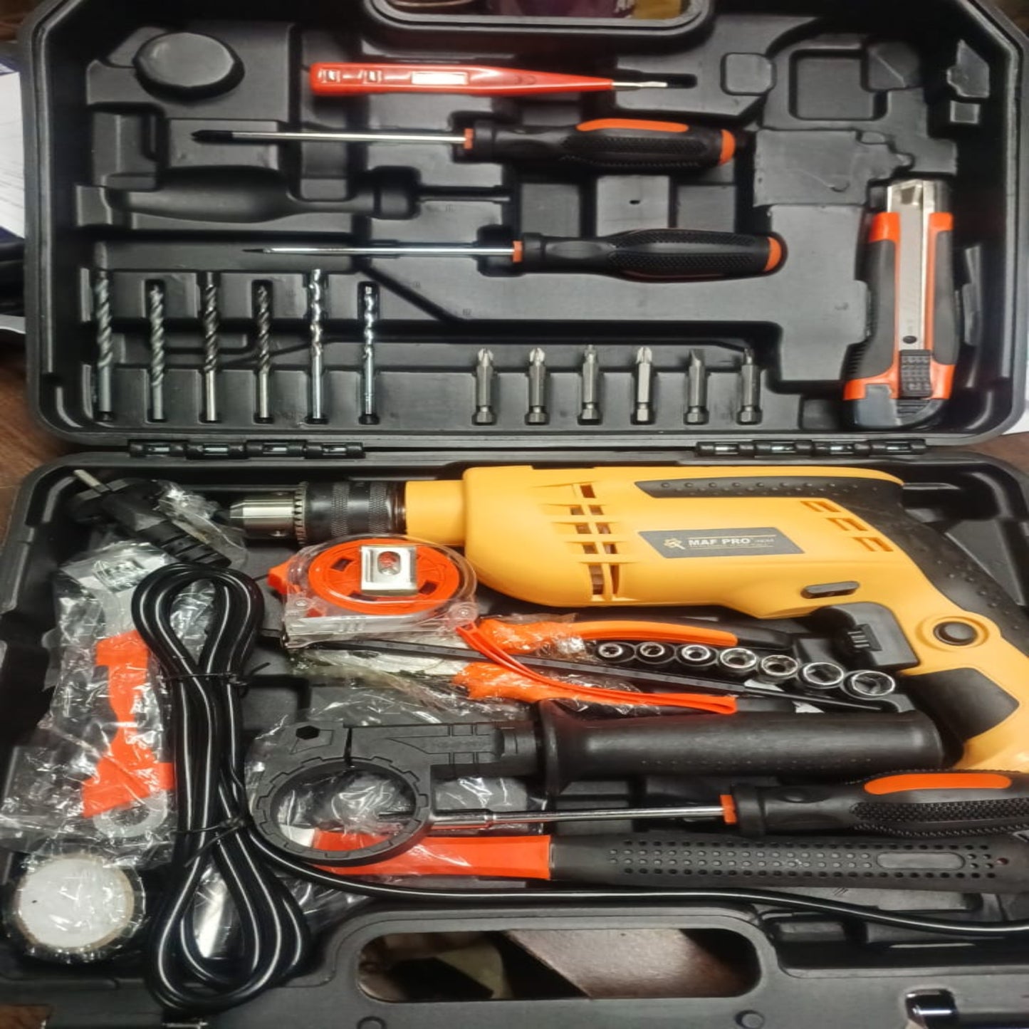 MAF PRO 650W Electric Drill Machine Kit with Accessories (Tool Kit Combo)