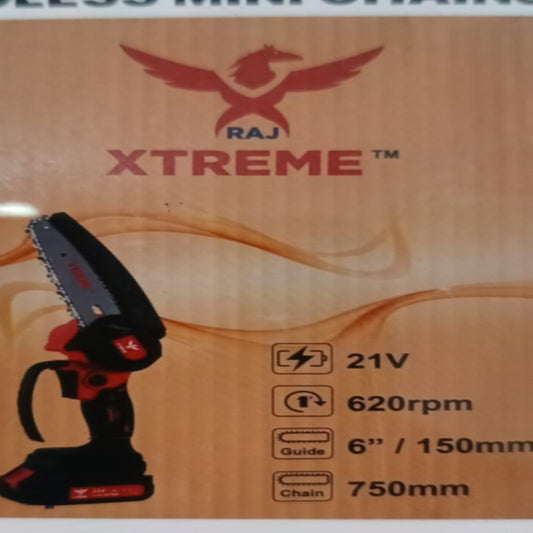 RAJ XTREME Cordless Mini Chainsaw