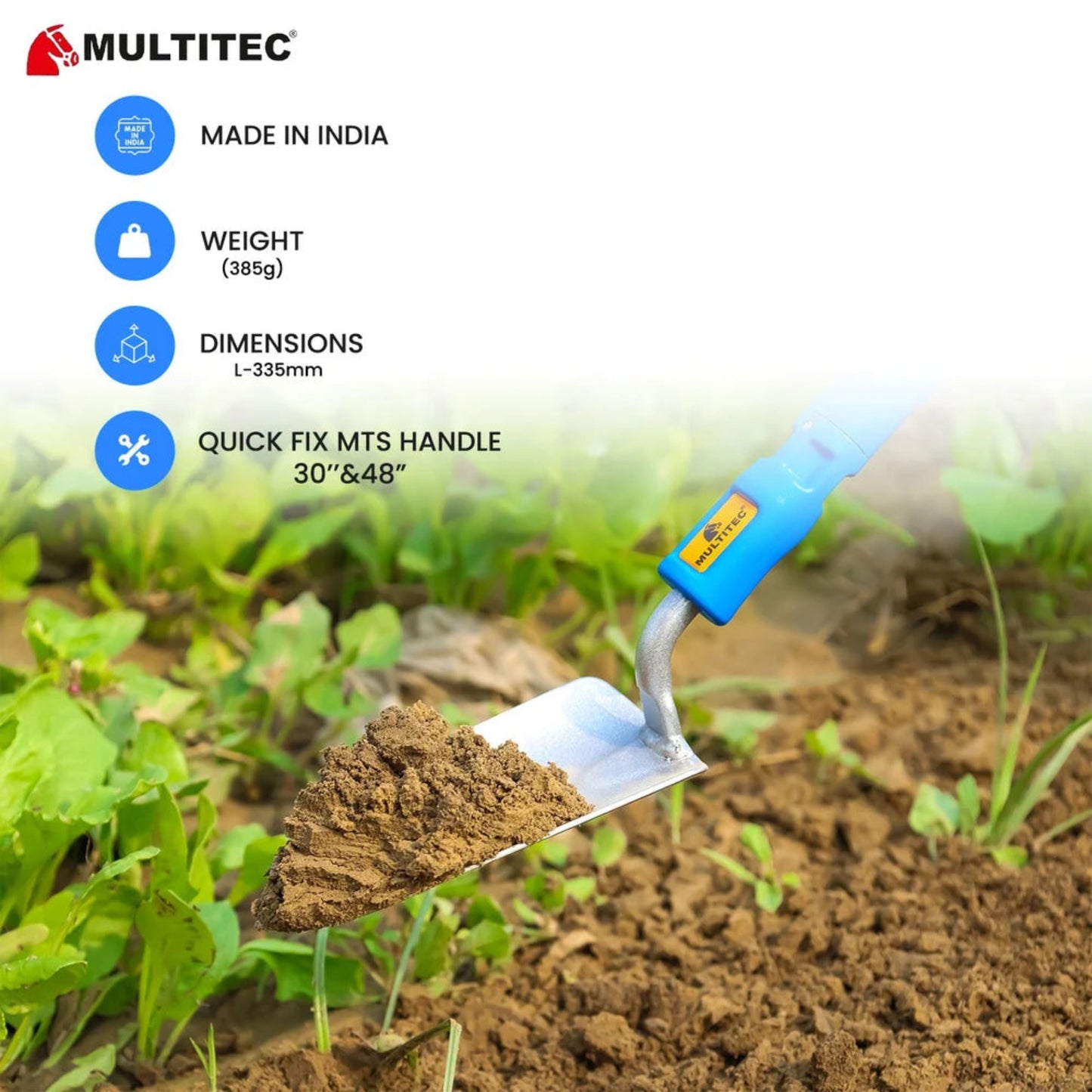 Multitec MTS-117 Garden Trowel Attachment for Quick-Fix Multi Tool System