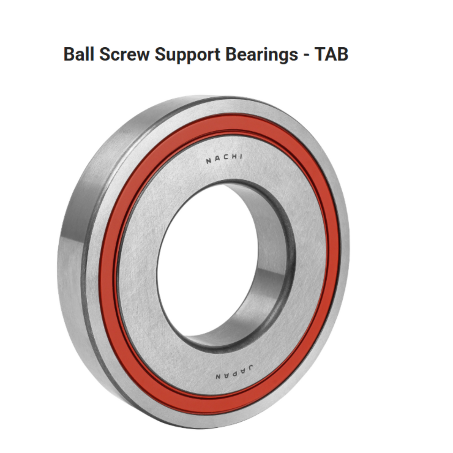 NACHI 25TAB06U/GM P4 25 mm Bore Super-Precision Ball-Screw Support Bearing (Angular Contact)