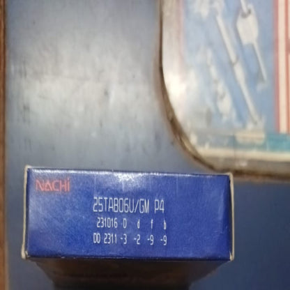 NACHI 25TAB06U/GM P4 25 mm Bore Super-Precision Ball-Screw Support Bearing (Angular Contact)