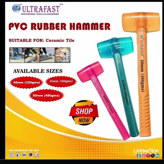 Ultrafast PVC Rubber Hammer