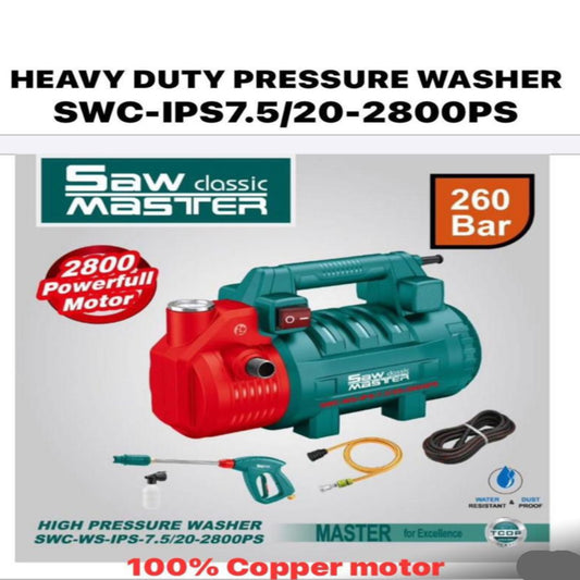 Saw Classic Master Heavy Duty Pressure Washer – SWC-IPS7.5/20-2800PS