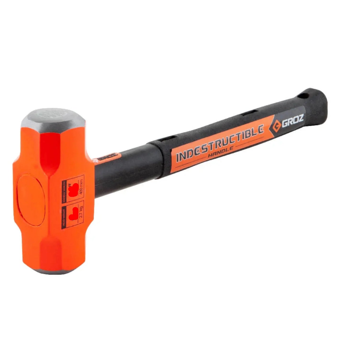 Groz Sledge Hammer Fiberglass Handle  SHFG/8/36