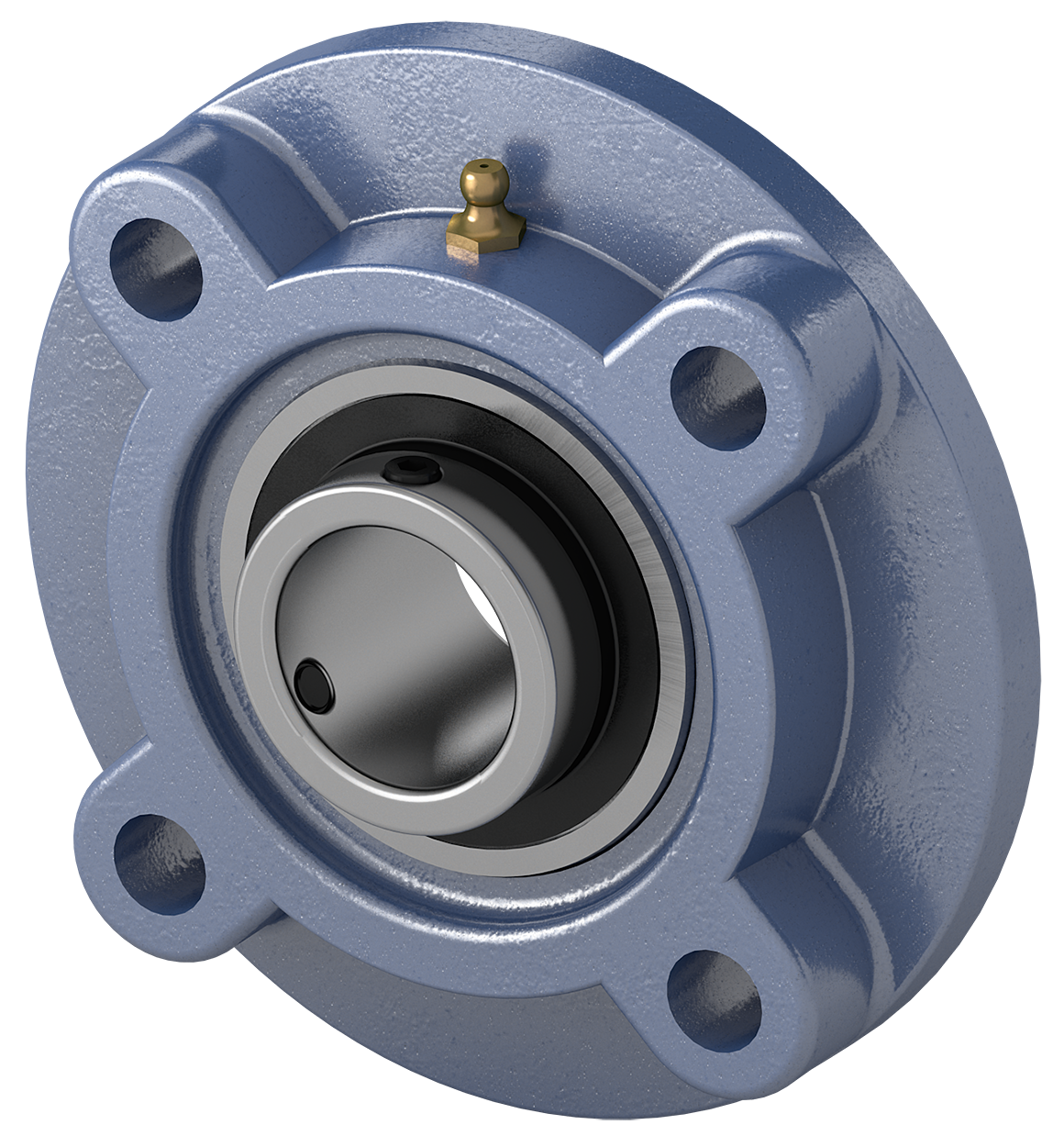 UCFC204 F NBR Round Flange Bearing Unit | 20 mm Bore | 4-Bolt Round Flange Bearing