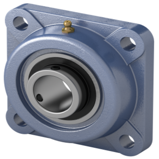 UCF205 F NBR Flange Bearing Unit | 25 mm Bore | 4-Bolt Square Flange Bearing