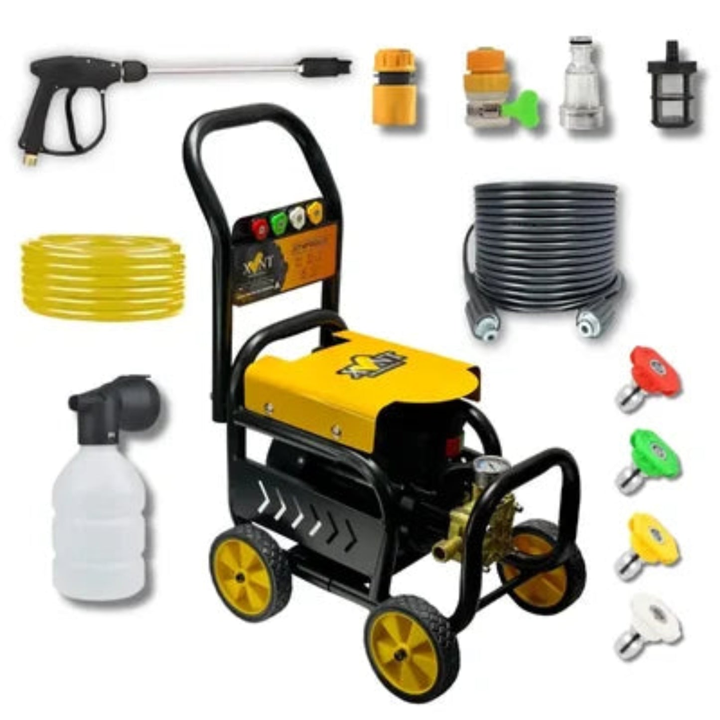 XLNT XTHPW0628 High Pressure Washer 270 Bar | 2750W Portable Pressure Cleaning Machine