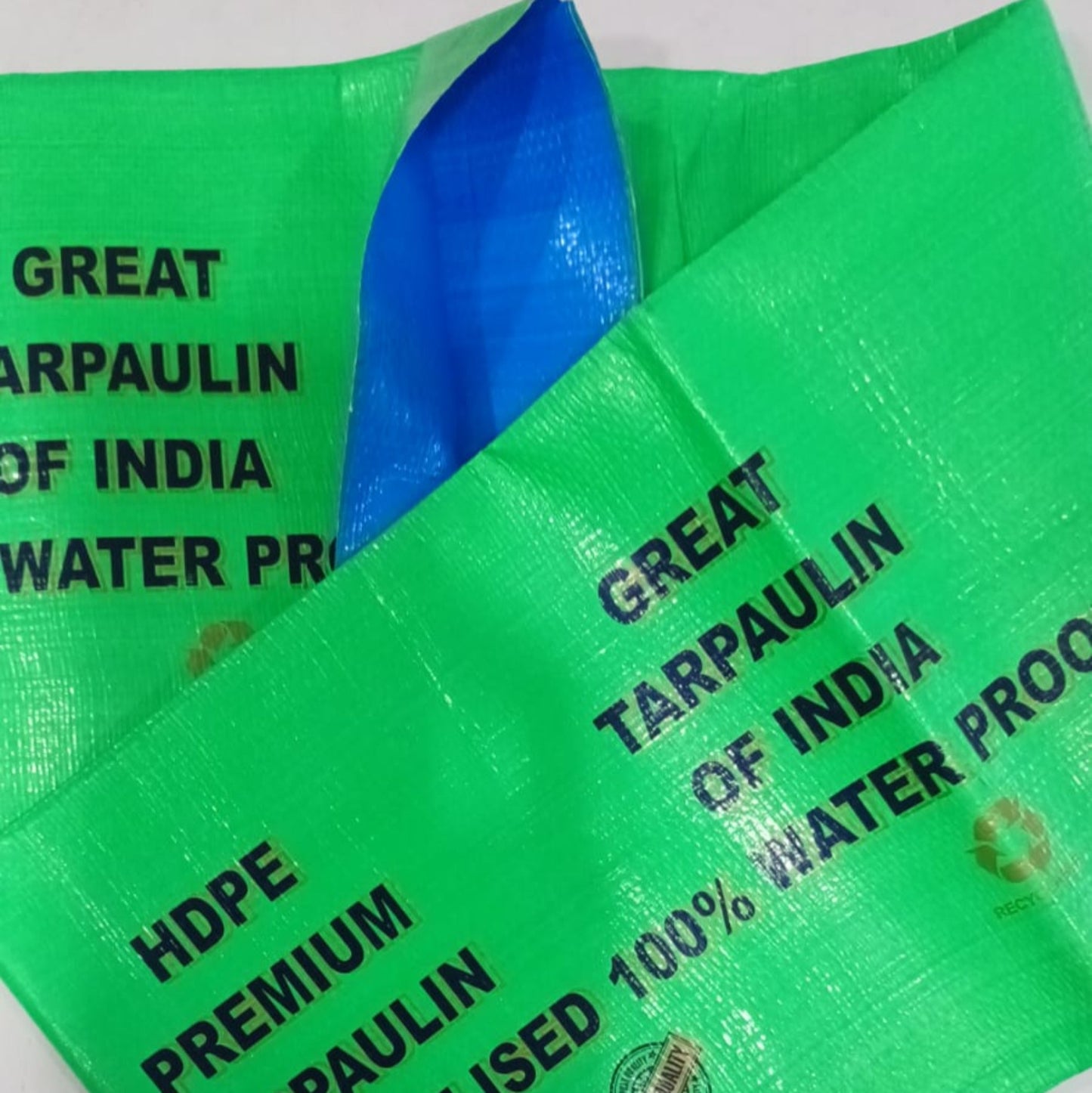 170 GSM Dual color tarpaulin ISO certified