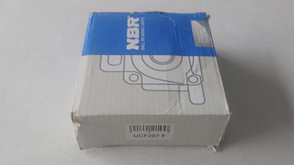 UCF207 F NBR Flange Bearing Unit | 35 mm Bore | 4-Bolt Square Flange Bearing