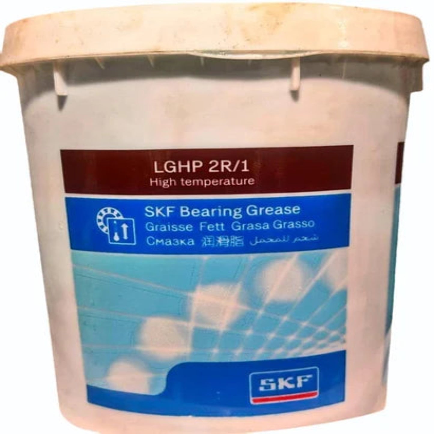 SKF LGHP 2/1 High Temperature Bearing Grease 1kg | Premium Electric Motor & Bearing Lubricant